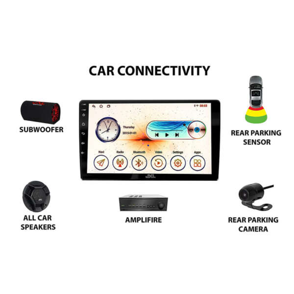 9 inch Car Android Player 4GB/64GB, Apple Car Play - Image 2